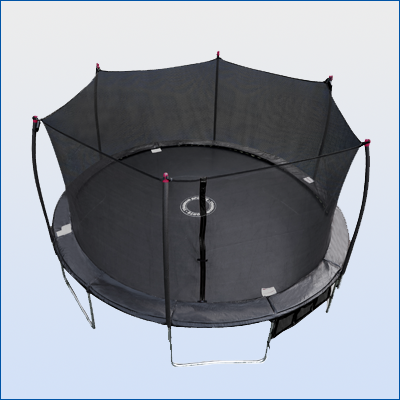12-foot Trampoline with Enclosure