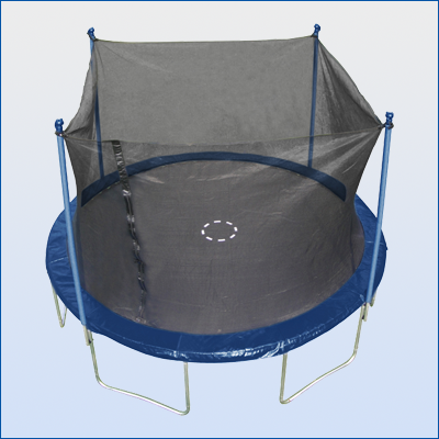 12-foot Trampoline with Enclosure